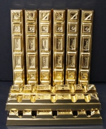 World's Finest Chocolate Bars - Gold Plated