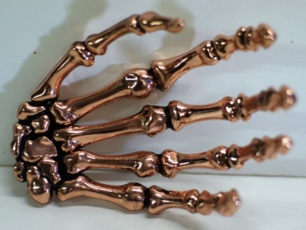Bronzed Skeleton Hand