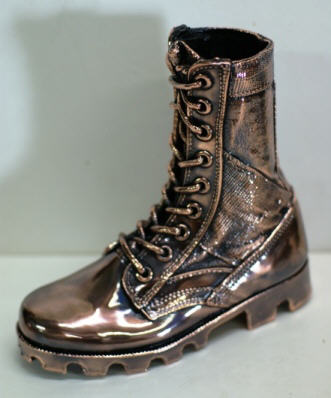 Combat Boot - Bronzed